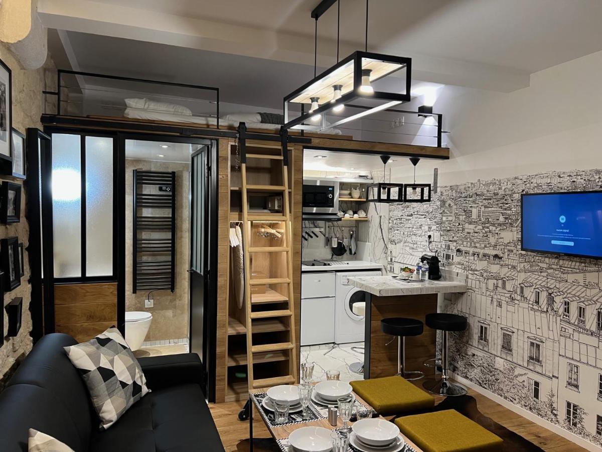 Loft Jaures Lejlighed Paris Eksteriør billede